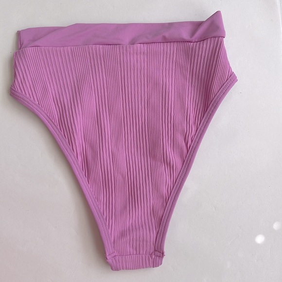 L Space Bikini Womens Frenchi Pink Bitsy Cut Swim Bottom Small - Picture 2 of 9